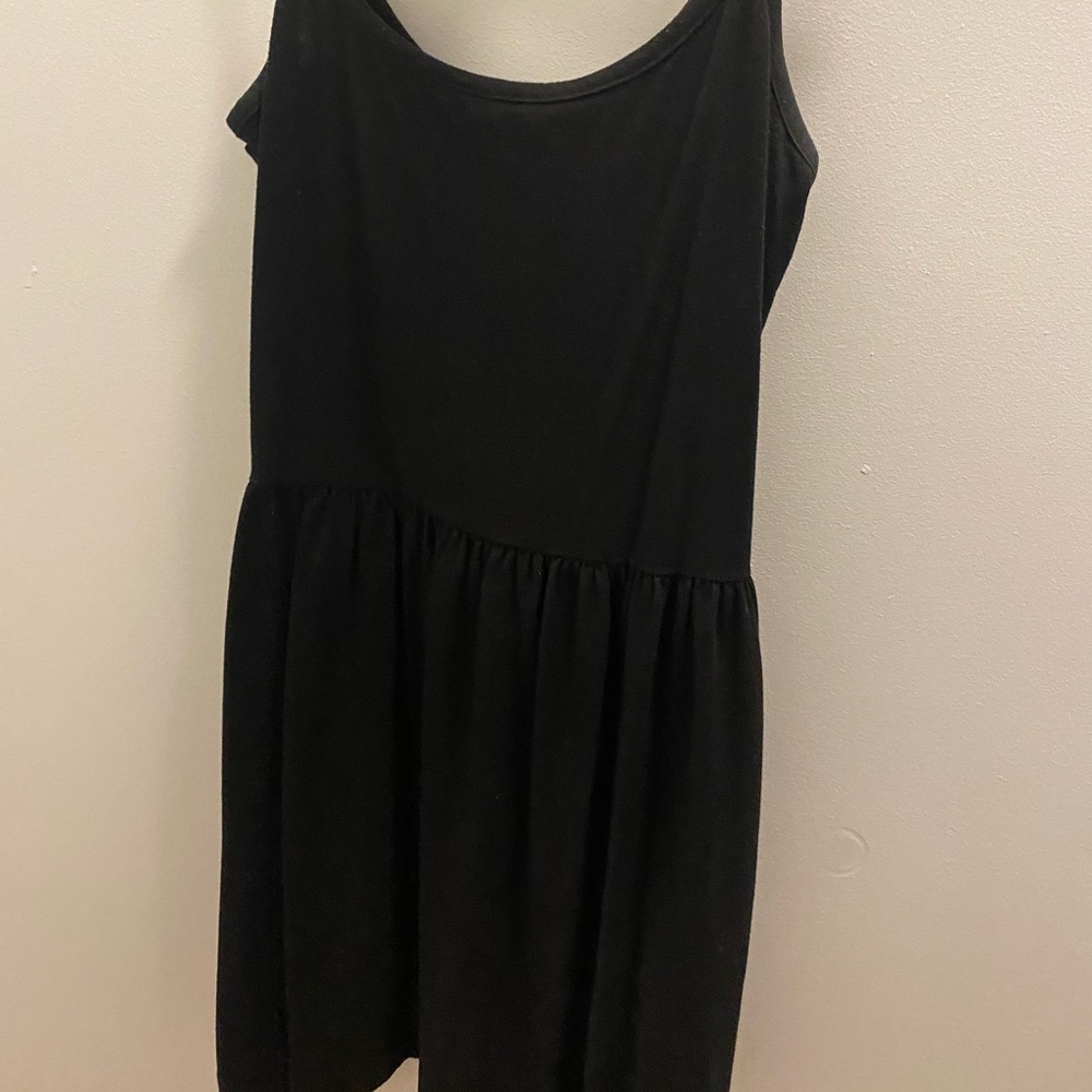Black cotton gap dress